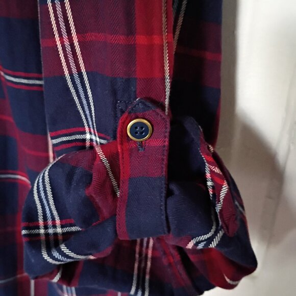 Tommy Hilfiger Large Plaid Long Shirt - Picture 5 of 5